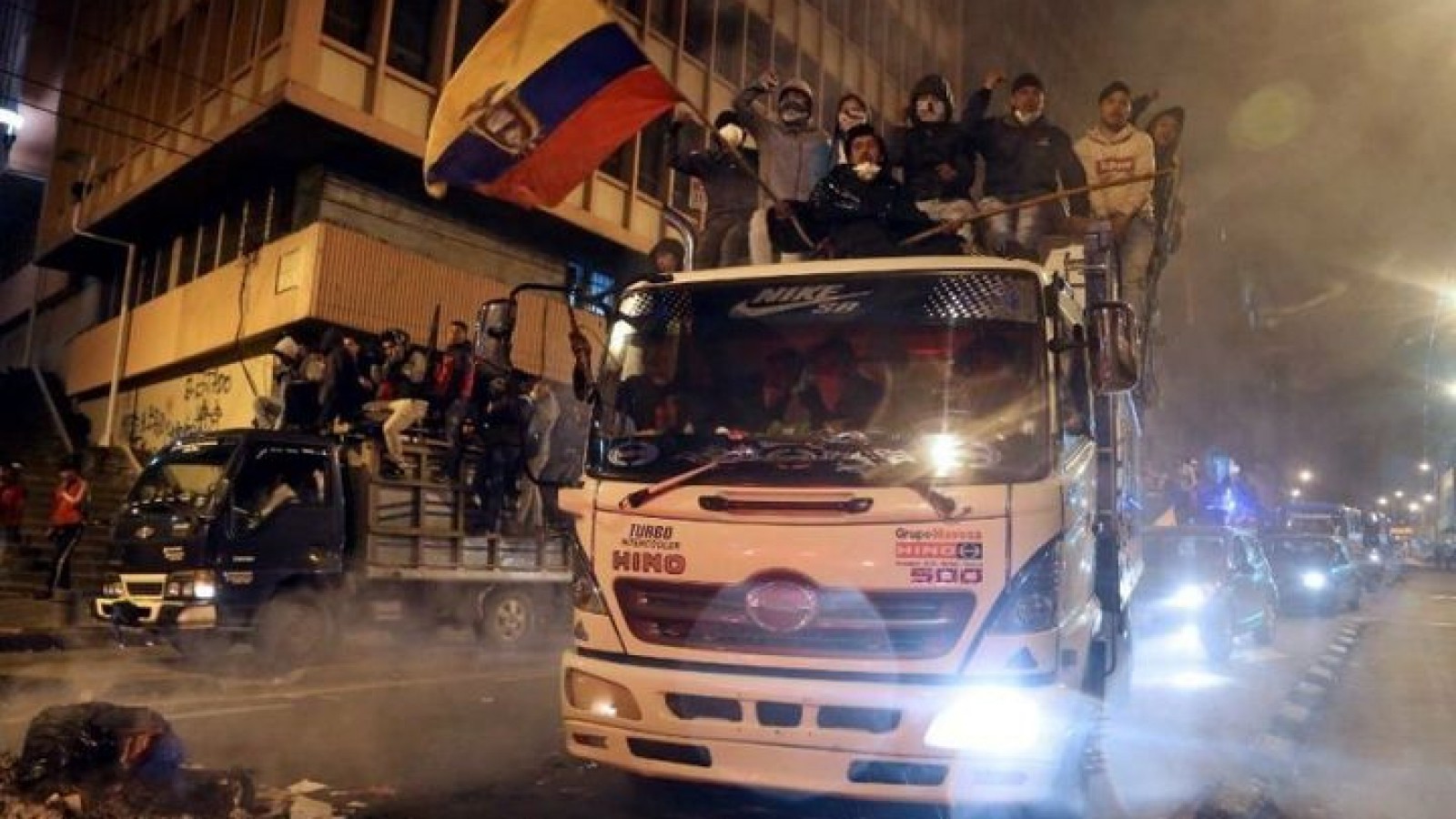 Ecuador: manifestantes intentaron asaltar el Congreso en rechazo al plan de ajuste